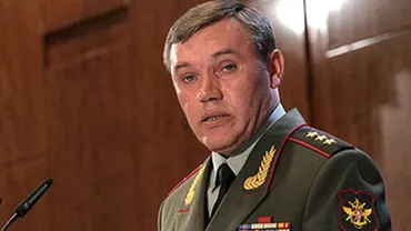 Generalul Valeri Gherasimov, introdus pe lista celor mai căutați infractori de către autoritățile ucrainene