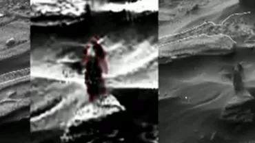 Imagini stranii de pe Marte nasc controverse: Ultima fotografie, ce pare a înfăţişa o femeie care se deplasează pe suprafaţa planetei, a aprins imaginaţia internauţilor (VIDEO)