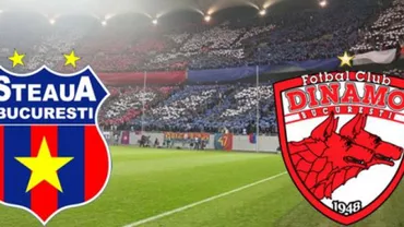 Derbiul etapei a V-a a Ligii I: Steaua - Dinamo, scor 0-0. Meciul nu a fost lipsit de incidente