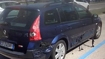 Italia, afectată de caniculă: O mașină se topește sub valul căldurii (VIDEO)