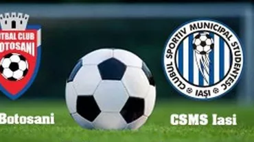 Liga I: FC Botoşani - CSMS Iaşi 1-0