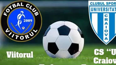 Liga I: CS Universitatea Craiova - FC Viitorul 1-2