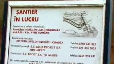 Românii nu au doar “Coloana Infinitului”, ci și “barajul infinitului”: Comunismul s-a destrămat, România a devenit stat democratic, iar banii pentru finalizarea barajului de la Mihăileni s-au dus pe apa Sâmbetei