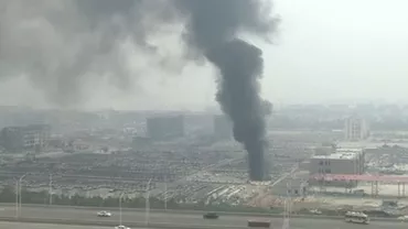 Noi explozii la Tianjin, China: Nu există risc de poluare a aerului (VIDEO)
