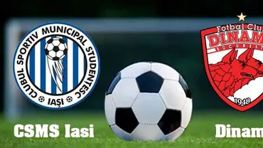 Liga I: CSMS Iaşi - Dinamo 0-0