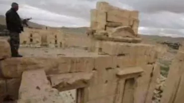 Statul Islamic a publicat fotografii cu distrugerea unui templu în Palmira, inclus în patrimoniul mondial al umanității de către UNESCO (VIDEO)