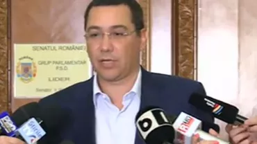 Victor Ponta, despre demisia lui Ilie Sârbu: Din decembrie n-a mai vrut să fie lider de grup. L-am rugat frumos să mai stea o sesiune (VIDEO)