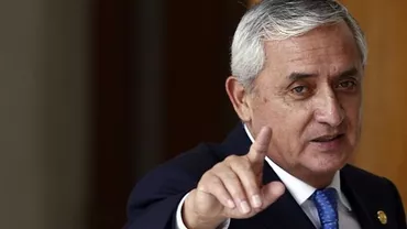 Pe numele fostului președinte al Guatemalei, Otto Pérez, a fost emis un ordin de detenție provizorie