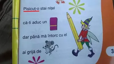 Reviste ”educative” pentru copii, pline de greșeli gramaticale: ”Pisicuț-o stai nițel că-ți aduc un prosopel” (FOTO)
