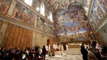 Papa Francisc a permis în premieră unui ansamblu coral să înregistreze un album în Capela Sixtină: Suveranul Pontif va primi prima copie