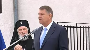 Klaus Iohannis, la deschiderea anului școlar, în Târgoviște: Vreau să relansez educația ca temă de dezbatere națională (VIDEO)