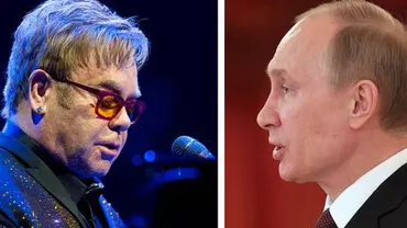 Vladimir Putin şi Elton John au discutat la telefon despre legislaţia antigay din Rusia