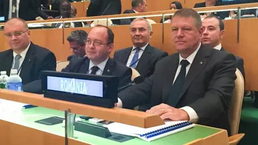 Klaus Iohannis a participat la deschiderea Summit-ului ONU
