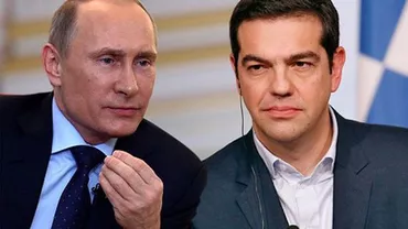 Alexis Tsipras și Vladmir Putin au discutat telefonic despre perspectiva întăririi relațiilor bilaterale și problema refugiaților