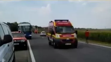 Brașov: Două persoane au murit în urma unui accident rutier produs pe DN1, din cauza vremii nefavorabile (VIDEO)