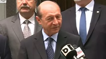 Traian Băsescu, întrebat când va intra în PMP: Până pe 10 octombrie. Așa rămâne (VIDEO)