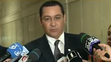 Ponta: Minoritățile nu vor vota moțiunea de cenzură (VIDEO)