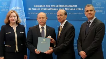 Republica Moldova a devenit oficial parte a Tratatului privind comerțul cu arme convenționale