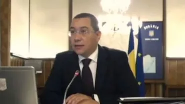 Ponta: Respingerea moțiunii de cenzură transmite clar mesajul că trebuie să ne facem treaba în continuare