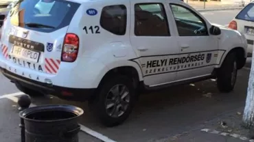 Autoturismul Poliției Locale Odorheiu Secuiesc a fost inscripționat bilingv, în română și maghiară, în urma somației prefectului