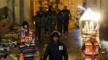 Poliția din Israel: Palestinienii din Ierusalimul de Est au accesul interzis în Orașul Vechi pentru următoarele două zile