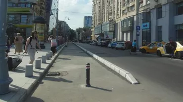 Inspectoratul Regional în Construcţii Bucureşti-Ilfov: Trotuarele de pe Calea Victoriei sunt ilegale, fiind construite fără autorizație sau aviz