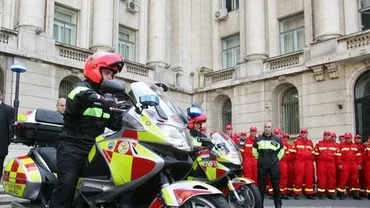 Au fost achiziționate cinci motociclete de intervenție urbană pentru SMURD – Raed Arafat: Din punct de vedere al sistemului medical de urgență, România stă mai bine decât multe alte state