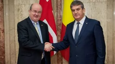 Vicepremierul Gabriel Oprea s-a întrevăzut cu Ambasadorul Marii Britanii la București. Cei doi au vorbit despre parteneriatului strategic și combaterea infracțiunilor