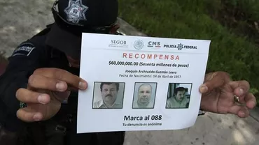 “El Chapo” a scăpat din nou. Baronul drogurilor, rănit în timp ce fugea de autorități