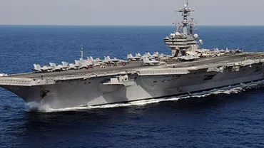 Două bombardiere rusești, interceptate în apropierea unui portavion american din Marea Japoniei