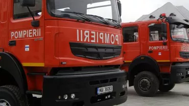 Incendiu într-un bloc din Odobești, Vrancea. Douăsprezece persoane au fost evacuate din imobil