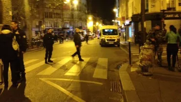 Luarea de ostatici din Paris a avut loc la un concert rock din sala Bataclan: În zonă s-au auzit explozii şi focuri de armă