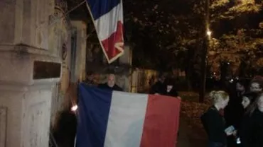 Timișoara: Omagiu adus victimelor din Franța la Centrul Cultural Francez
