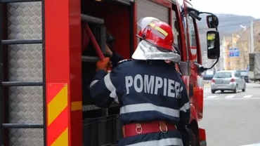 Un incendiu a izbucnit la anexa unui restaurant din zona Pieței Alba Iulia