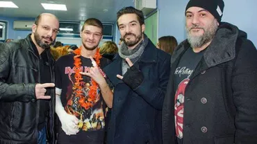 Alex Șerban, unul dintre răniții din clubul Colectiv a împlinit 18 ani. Trupa Coma l-a sărbătorit la spital
