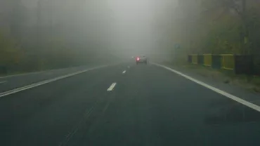 Administrația Națională de Meteorlogie: Cod galben de ceață până la ora 14:00 pentru aproape toată țara