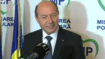 Traian Băsescu: MP protesează față de nerespectarea angajamentului din programul cu care s-a instalat guvernul Cioloș, în care figura alegerea primarilor din două tururi (VIDEO)