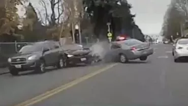 Un infractor a fost ucis după o urmărire ca în filme pe străzile din Seattle (VIDEO)