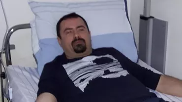 "Probleme...": Ștefănel Marin, fostul primar interimar al Capitalei, a ajuns pe patul de spital, cu perfuzii la mâini (FOTO)