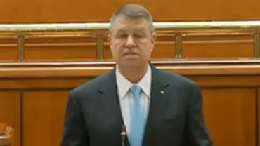 Iohannis: Nu am răspuns la atacuri pentru că am vrut să onorez promisiunea de a face politică altfel - fără scandal, cu respect și seriozitate (VIDEO)