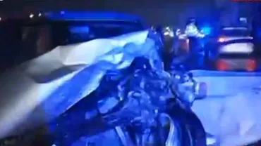 Accident grav la Otopeni: Două persoane au fost rănite (VIDEO)