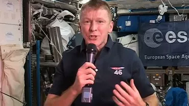 Astronautul Tim Peake a dat prima sa conferință de presă la bordul Stației Spațiale Internaționale: ”Prima zi a fost destul de dură” (VIDEO)