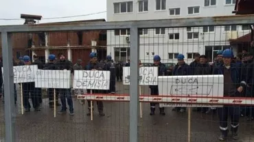 Protestul de la Salina Ocna Dej s-a încheiat după ce oamenii au semnat un acord care prevede suplimentarea fondului de salarii cu 248.000 de lei