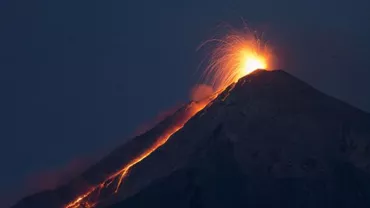 Guatemala: Vulcanul de Foc erupe din nou