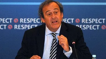 Platini renunță la candidatura pentru șefia FIFA: Nu mai pot continua. Nu am nici timp și nici mijloacele să fac campanie
