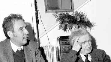 Fotografie de colecție cu o întâlnire din mansardă dintre Tudor Gheorghe și Emil Cioran: "Greu de crezut că, în 1990, Cioran avea vreun apetit pentru baladele trubadurului. Trebuie să fi fost politicos, binevoitor" (FOTO)