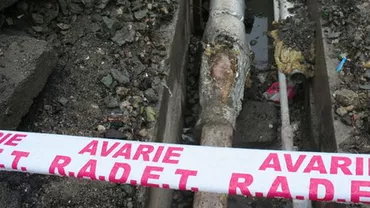 RADET București: Avarie la magistrala care alimentează din CET Progresu blocuri situate în zona Brâncoveanu din sectorul 4 al Capitalei