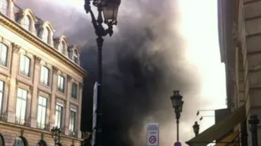 Incendiu la hotelul Ritz din Paris, unde Prinţesa Diana şi-a petrecut ultimele ore din viaţă (VIDEO)