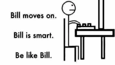 ”Be like Bill”: Ilustraţiile unui român, prezentate și la BBC, au luat cu asalt Facebook (FOTO)