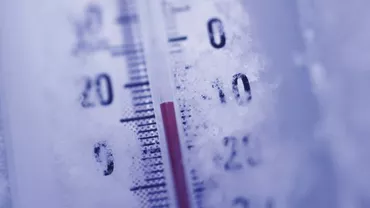 Codul galben de ger a fost prelungit: Se vor înregistra -28 de grade Celsius (FOTO)